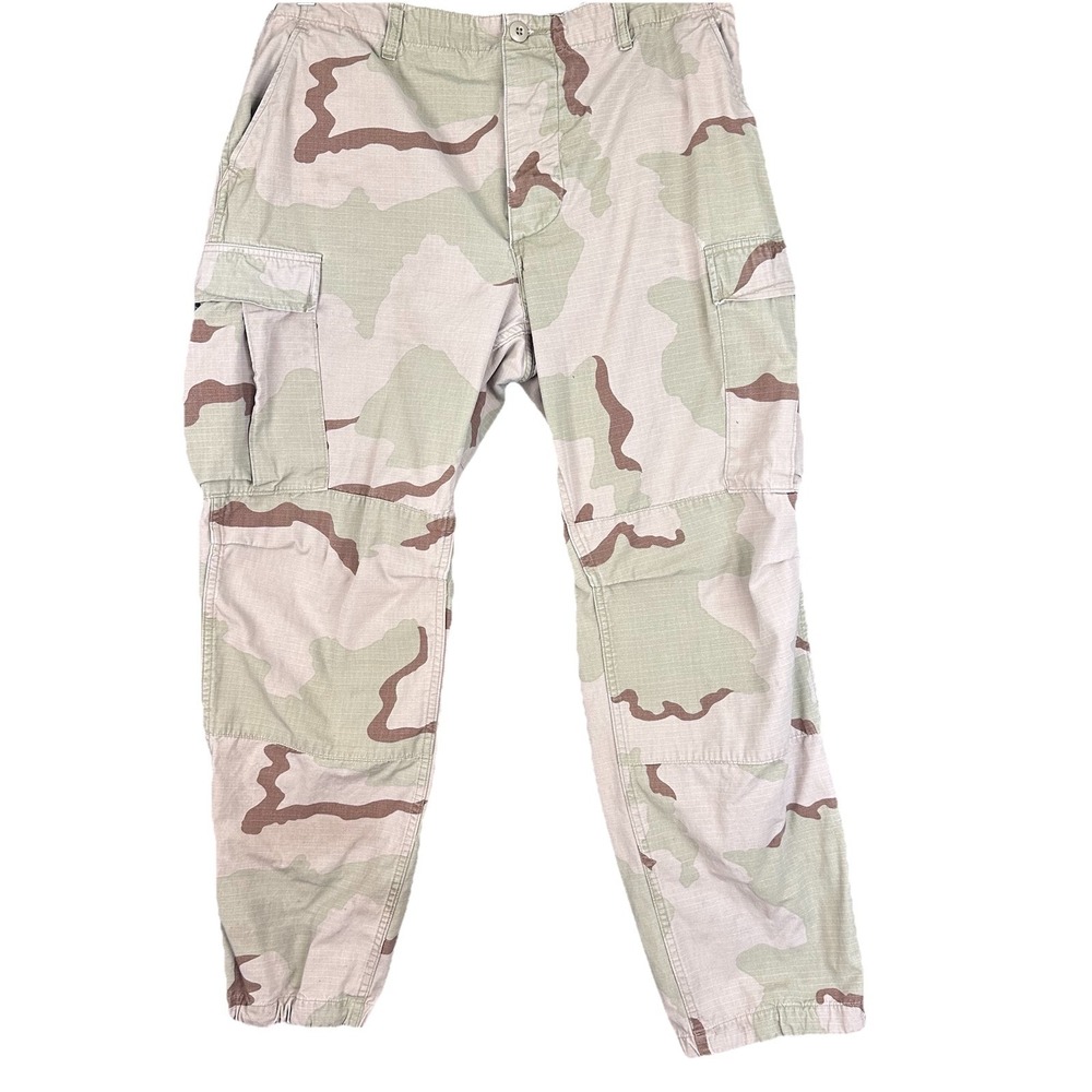 US Military Desert Camouflage Pattern 3 Color Combat Trouser Large Reg. DCU BDU